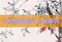久启装修是十大品牌吗