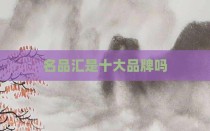 名品汇是十大品牌吗