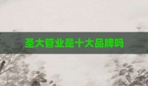 圣大管业是十大品牌吗