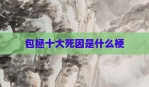 包拯十大死因是什么梗