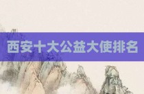 西安十大公益大使排名
