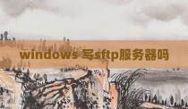 windows 写sftp服务器吗