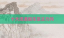 十大流通股东是主力吗