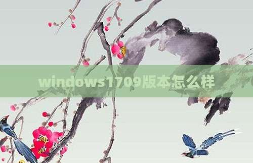 windows1709版本怎么样