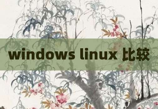 windows linux 比较