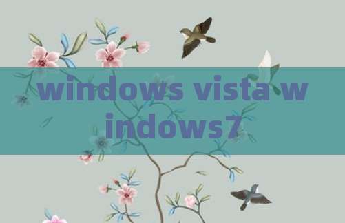 windows vista windows7