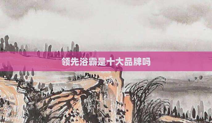 领先浴霸是十大品牌吗