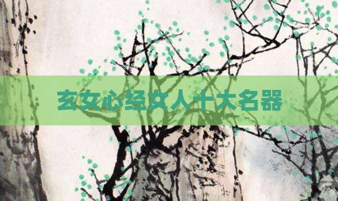玄女心经女人十大名器