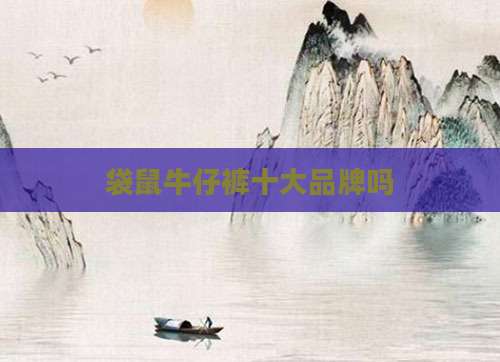 袋鼠牛仔裤十大品牌吗