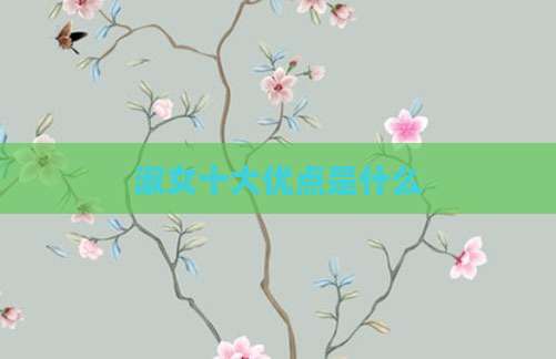 淑女十大优点是什么