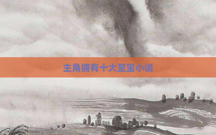 主角拥有十大至宝小说