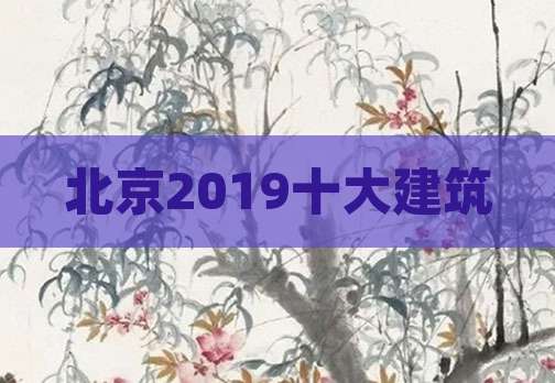 北京2019十大建筑