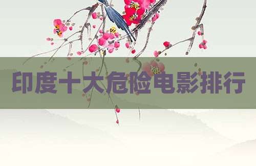印度十大危险电影排行