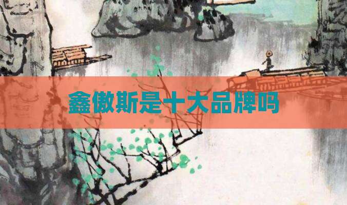 鑫傲斯是十大品牌吗