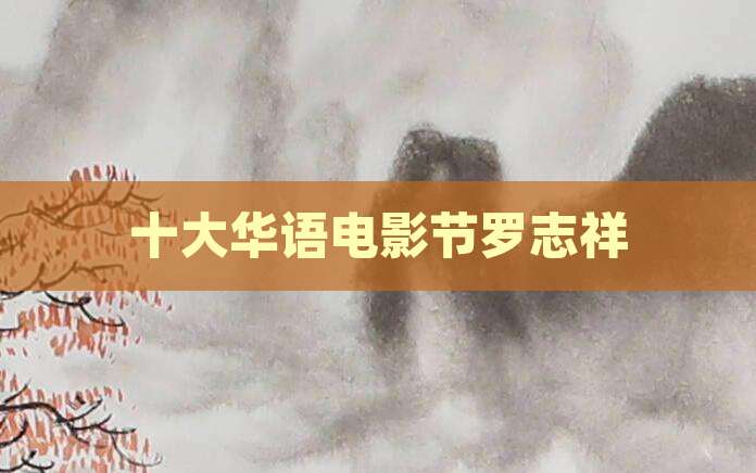 十大华语电影节罗志祥