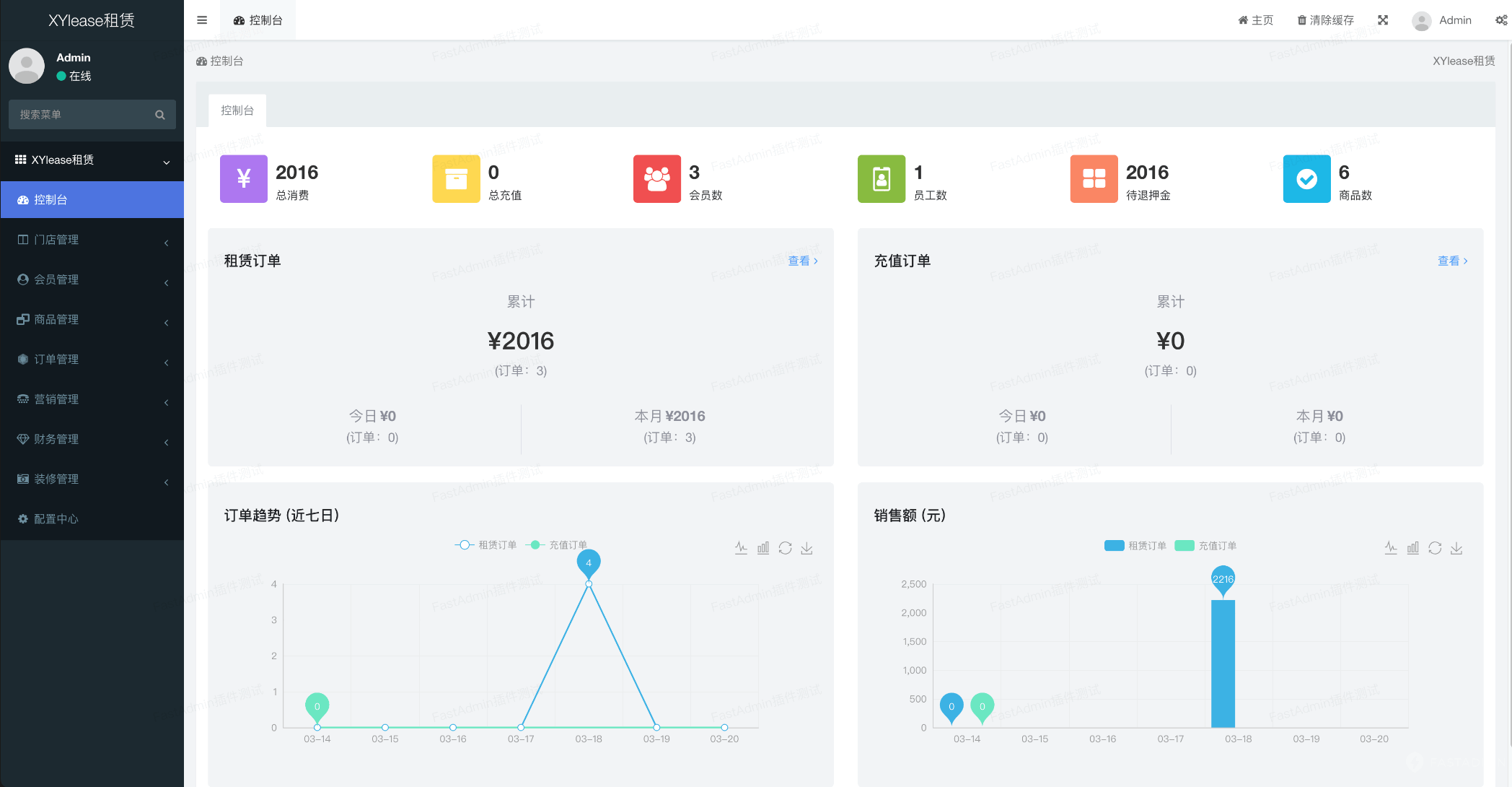 全新租赁商城小程序源码 基于ThinkPHP+UniApp开发