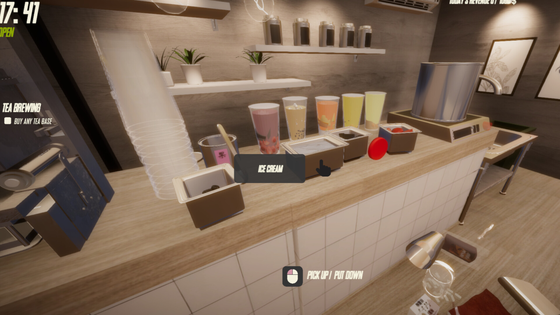 奶茶店模拟器/Boba Tea Shop Simulator