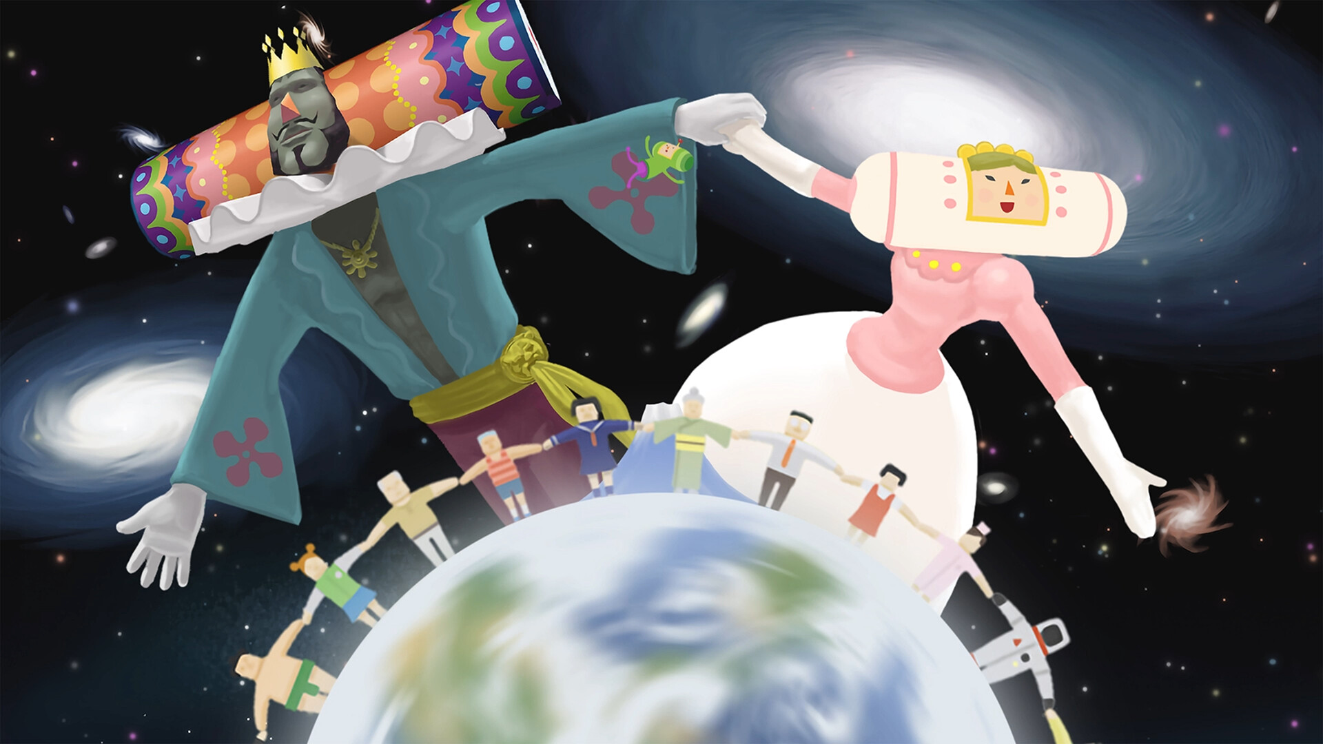 人见人爱的块魂 安可+ 国王大人的小小回忆/We Love Katamari REROLL Royal Reverie